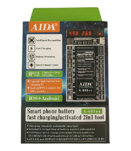 Placa Reativar Bateria iPhone Samsung All In One Aida 609++