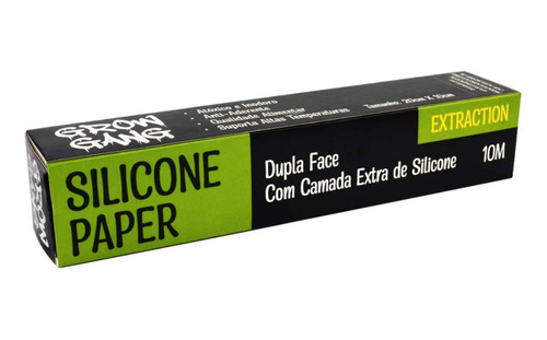 Silicone Paper Extraction Dupla Face Rolo 10m X 20cm