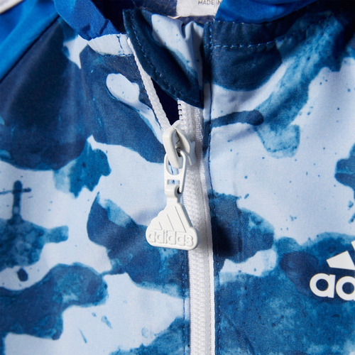 Pants Completo adidas Niños Azul L Sp Wv Fz Hd Bk2995