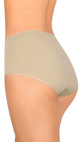 Pantaleta Completa De Microfibra Y Encaje. Berlei 72-029