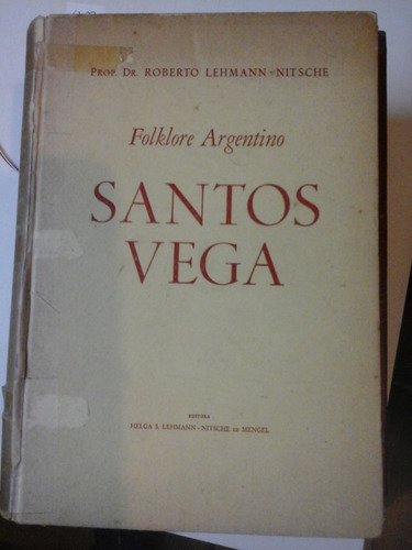 Santos Vega - Folklore Argentino - R. L. Nitsche - L276