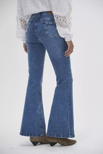 Pantalón Jean Oxford Nicky High Maicol Mujer Sweet