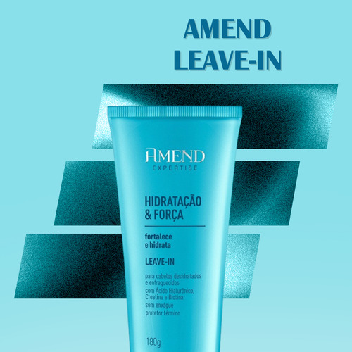 Kit Amend Hidratação E Força Expertise-2p Shampoo + Leave-in