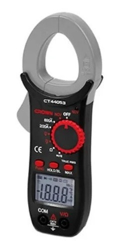 Imagen 2 de 6 de Pinza Amperimetrica Tester Multimetro Tenaza 600v Crown