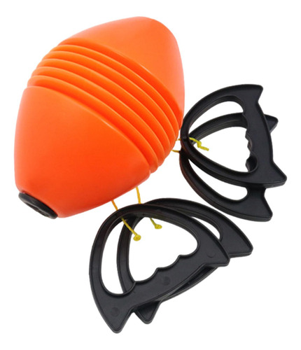 Juego De Lanzadera Para Niños, Pelota De Hilo Naranja