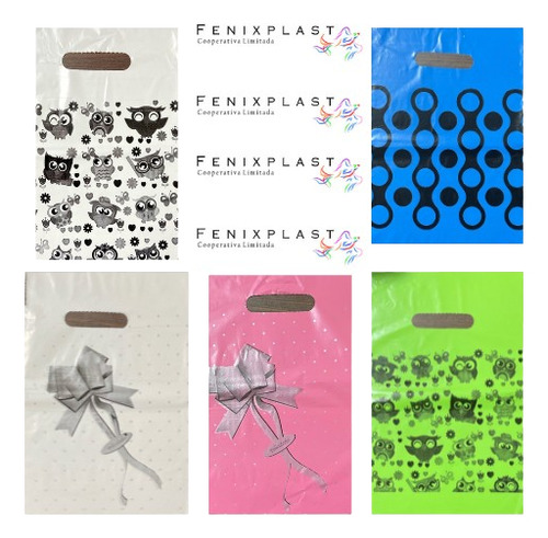 Bolsas Riñon 20x30 , 300u , Varios Diseños , Fabricante! Varios Varios