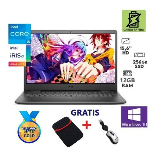 Imagen 2 de 7 de Portatil Dell-3501 Intel I5-11th Gen /12gb/ssd 256gb Inc Iva