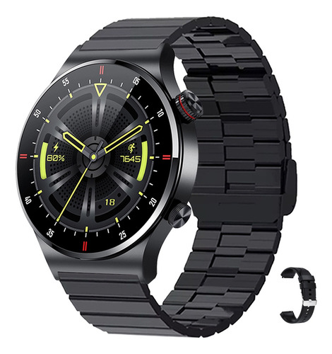 Reloj Inteligente Hombre Bluetooth Llamada Alerta De Mensaje