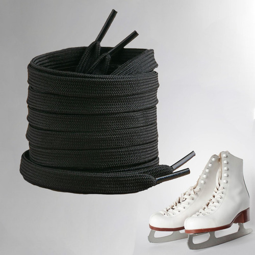 4 Hockey Skate Laces Lightweight Flat Shoelaces For Boots