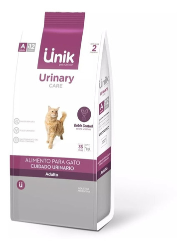 Unik Urinary Care Gato Urinario Medicado En Bolsa De 2 Kg 