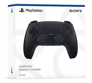 Mando Playstation 5 Dualsense Ps5 Preto Cor Preto