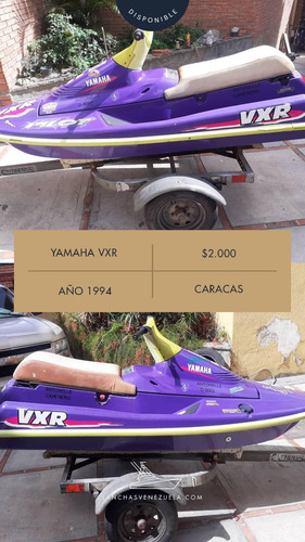 Imagen 2 de 7 de Moto De Agua Yamaha Vxr Lv801