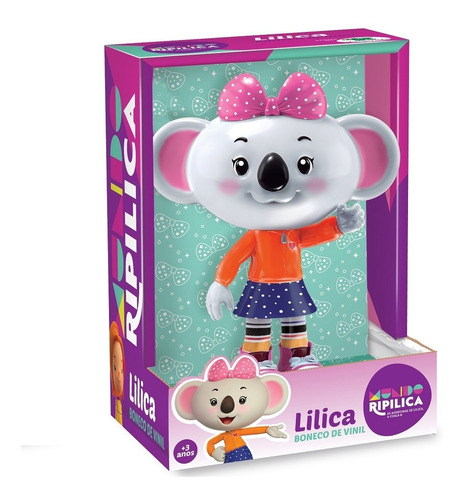 Imagem 2 de 2 de Boneco De Vinil Articulado - Lilica Líder 242