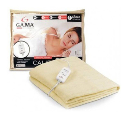 Calienta Cama 100% Polyester 1 Plaza Gama