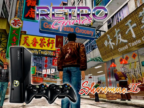 Xbox360 250gb Retrogames Shenmue 2 Rtrmx