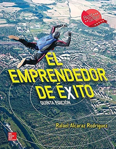 El Emprendedor De Exito, De Alcaraz, Rafael. Editorial Mc Graw Hill En Español