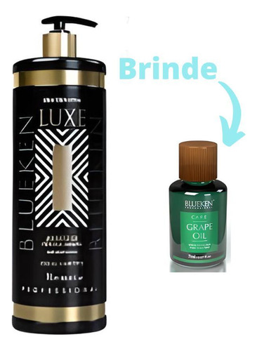 Progressiva Para Cabelo Crespo Luxe Blueken 1litro