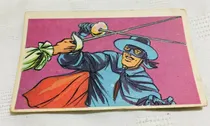 Comprar Figurita Tarjeton El Zorro Año 1972 - Nro 52 - El Zorro Figurita