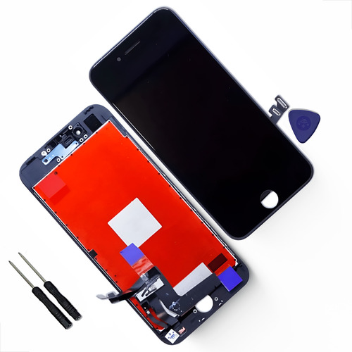 Tela Touch Screen Display Lcd Apple iPhone 7 4.7 Premium Cor Preto Com Aro