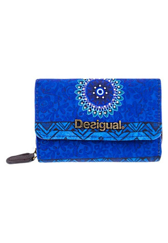 Última Billetera Nueva Desigual Azul  Dream Envío Gratis