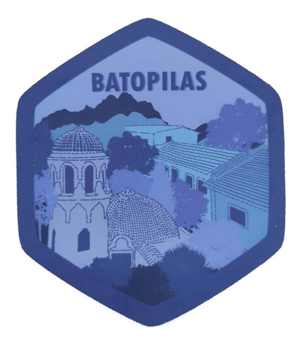Imagen 1 de 2 de Calcomanía Sticker Pueblo Mágico Batopilas, Chihuahua