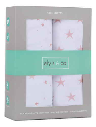 Ely's & Co. Sbana De Cuna  Sbana De Cama Para Nios Pequeos,