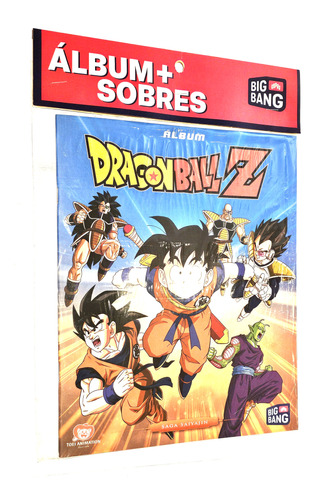 Álbum Dragon Ball Saga Saiyajin + 3 Sobres