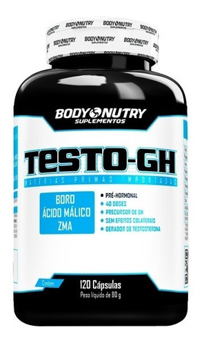 Pre Hormonal Testo Gh (120 Caps) - Body Nutry - Boro E Zma