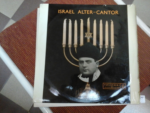 Vinilo 5221 - Israel Alter - Cantor - Parlophone 