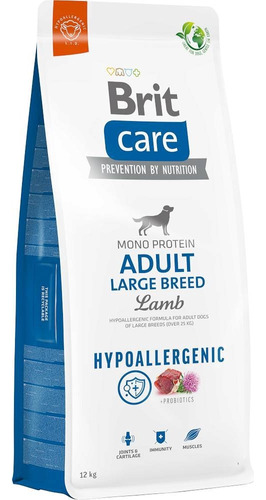 Brit Care Dog Hypoallergenic Adult Large Breed Lamb 12kg