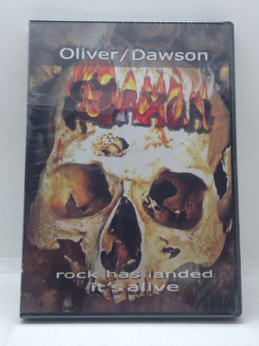 Saxon Rock Has Landed It's Alive Dvd Nuevo
