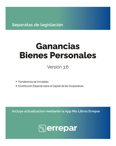 Separata Ganancias Y Bienes Personales 3.6