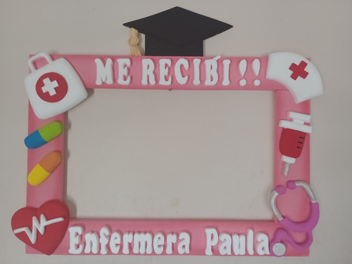 Cartel Para Selfie Personalizados Todas Las Carreras Enfermería