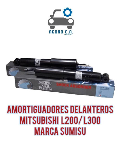 Amortiguadores Delanteros Para Mitsubishi L200 - L300