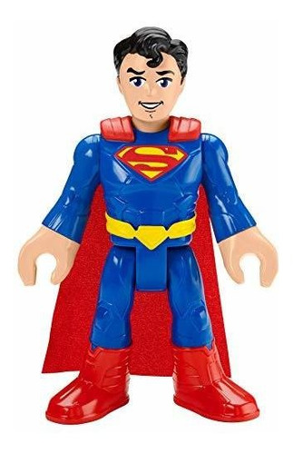 Fisher-price Imaginext Dc Super Amigos Superman Xl Figura