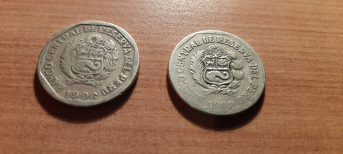 Vendo Moneda De Un Nuevo Sol De 1992 Y De 1996.