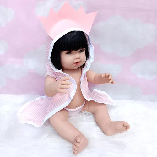 Boneca Bebe Tipo Reborn Completa Barata Com 22 Acessorios no Shoptime