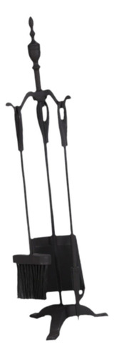 Juegos De Herramientas Para Chimenea Rústica Con Mango, Kit