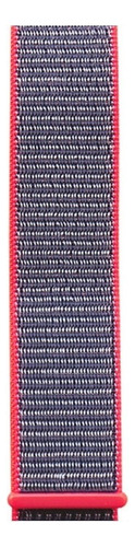 Pulseira Nylon Loop Compatível Com Apple Watch 42/44/45mm Cor Rosa Pink