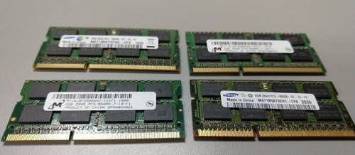 Imagen 2 de 3 de Memoria Ram Laptop Ddr3 2gb Pc3-8500 1060mhz Sodimm