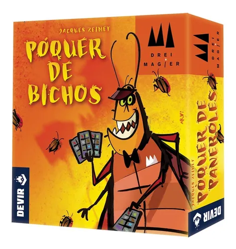 Poquer De Bichos - Juego De Mesa - Devir