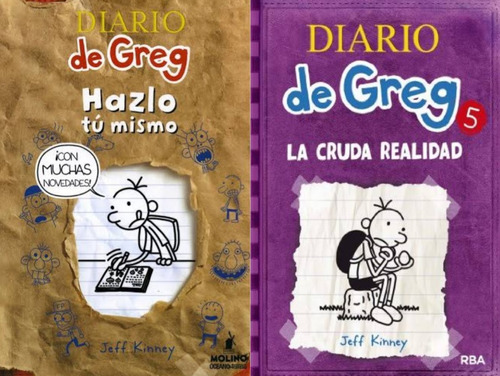 2x1 Diario De Greg Hazlo Tu Mismo + Diario De Greg 5 