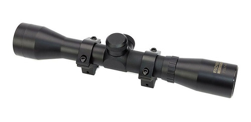 Imagem 5 de 6 de Luneta Rossi 4x32 Poly Selada Mount 3/8p 11mm Tática
