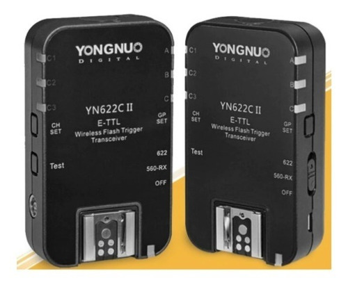 Radio Controlador Yongnuo Yn622c E-ttl Canon (2 Piezas)