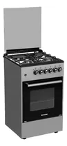 Comprar Cocina Europea Combinada Horno Eléctrico 3h A Gas + 1 Disco Color Plateado