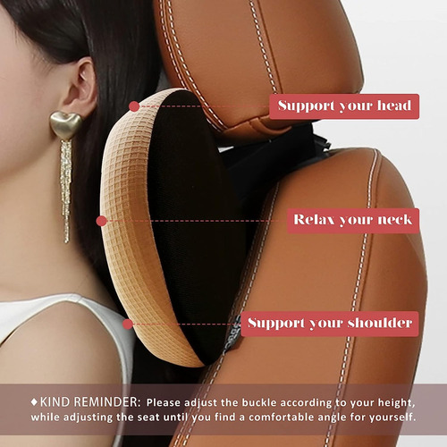 Almohada Cabecera Para Asientos De Auto Funda Transpirable