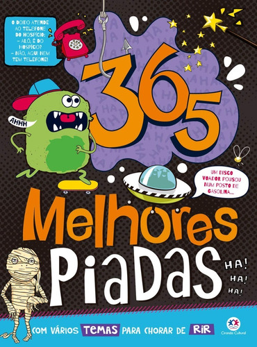 Livro 365 Charadas Para Chorar De Rir Adivinhas Piada Humor