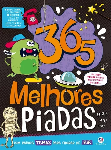 Livro: 365 CHARADAS PARA CHORAR DE RIR