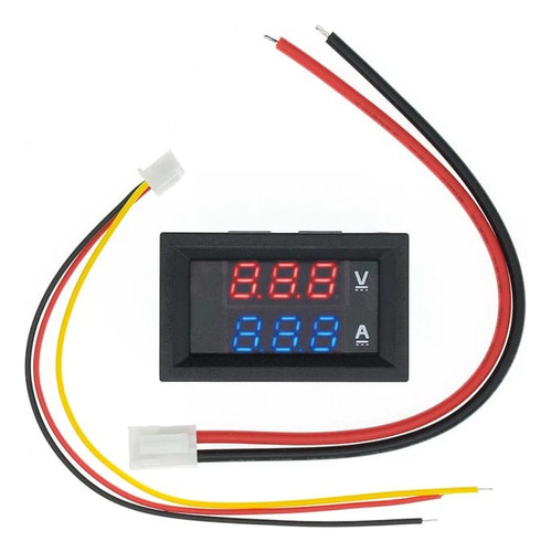 Voltimetro Amperimetro Digital Dc 0-100v 10 Amp Panel Univer