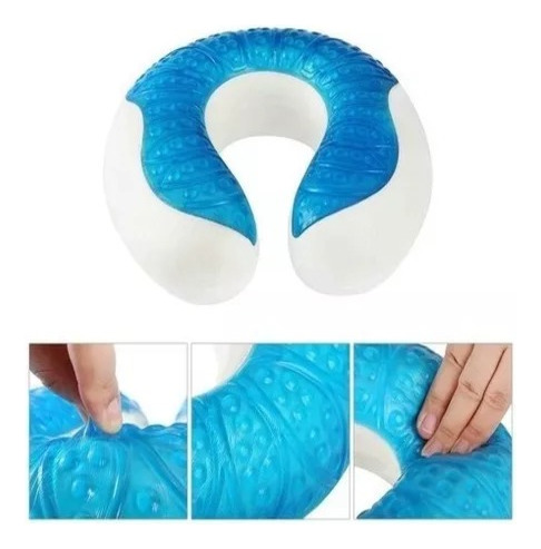 Cojin Cervical Viscoelastica Con Gel Memory Foam Para Cuello